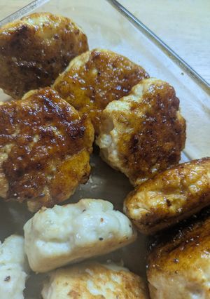 ふっくらジューシー！鶏むね肉×豆腐のつくね-レシピのメイン写真