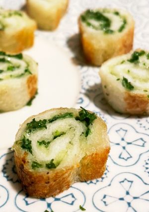 簡単おつまみ☆イタリアンパセリロール♬-レシピのメイン写真