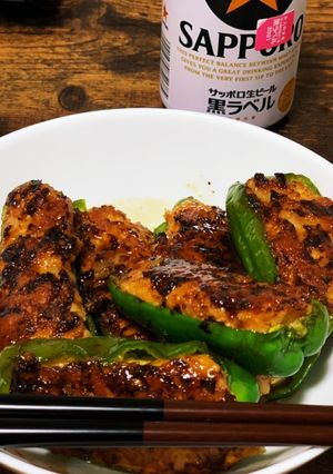 ピーマンの肉詰め-レシピのメイン写真