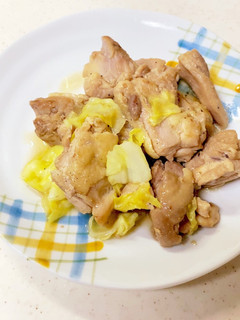 鶏肉とキャベツ蒸し焼き-レシピのメイン写真