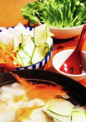 真夏の餃子鍋-レシピのメイン写真
