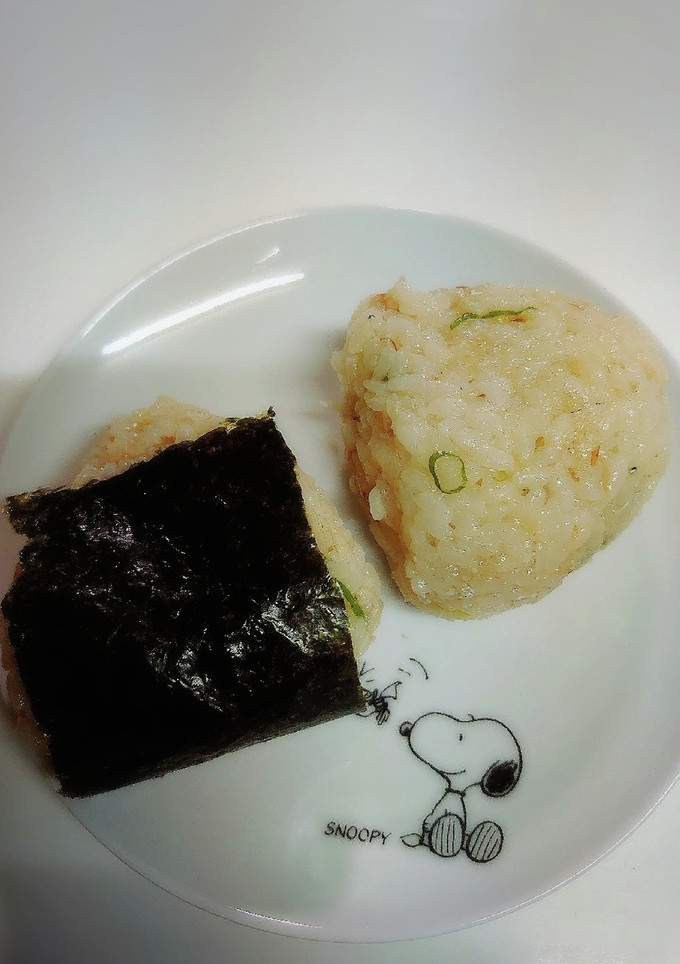しらすとネギのおにぎり(^^)-レシピのメイン写真