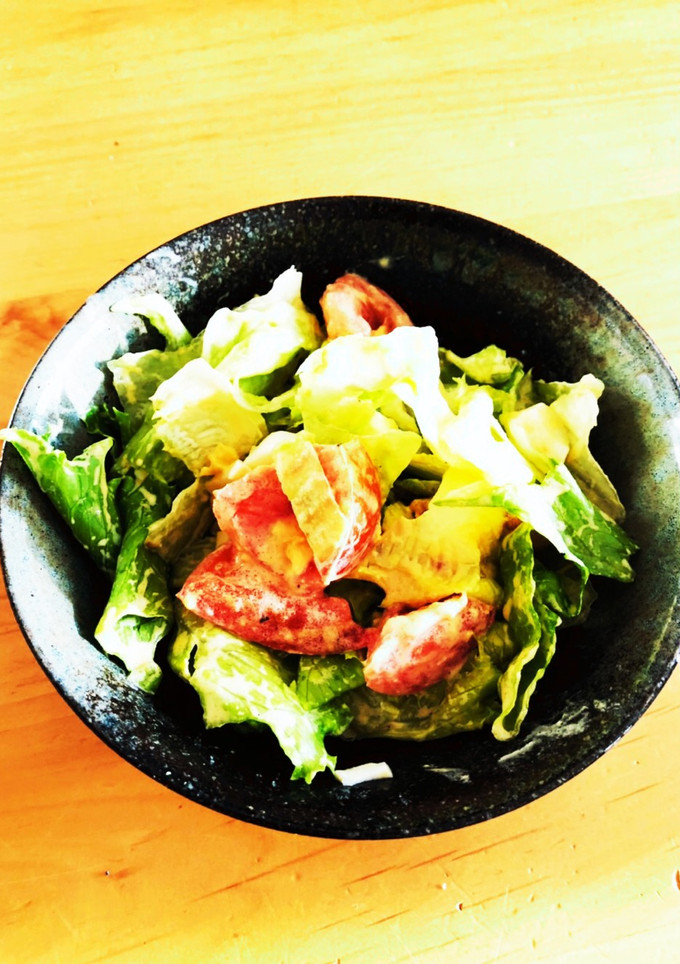 レタスとトマトのマヨサラダ♪-レシピのメイン写真