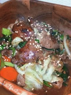 この味☆野菜たっぷりレバーニラ炒め☆-レシピのメイン写真