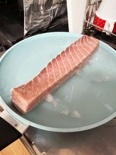 冷凍マグロの解凍方法-レシピのメイン写真