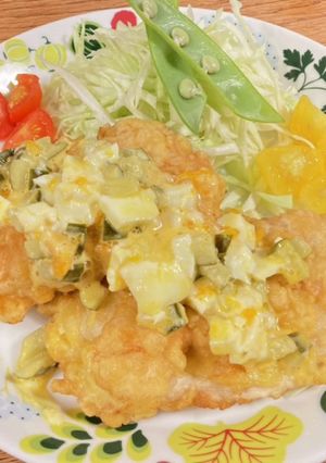 チキンフライ☆タルタルソースがけ-レシピのメイン写真