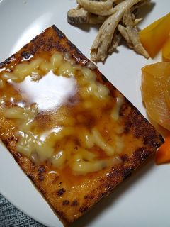 厚揚げステーキ⭐️テリヤキチーズVer.-レシピのメイン写真