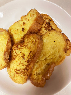 バゲットでフレンチトースト(´˘`*)-レシピのメイン写真