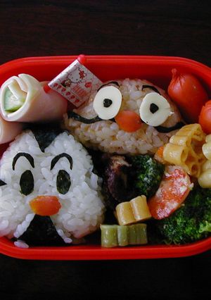 おむすびマン?弁当-レシピのメイン写真