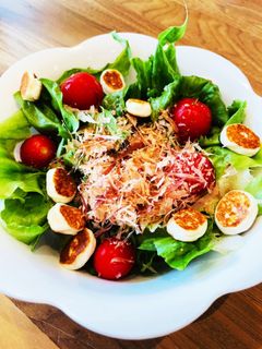 彩り野菜のさけるチーズサラダ-レシピのメイン写真