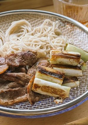鴨ねぎそば（冷）-レシピのメイン写真