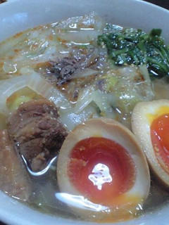 110簡単 コラーゲンたっぷりラーメン-レシピのメイン写真