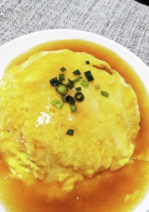 【簡単和風 みぞれおろしオムライス】-レシピのメイン写真