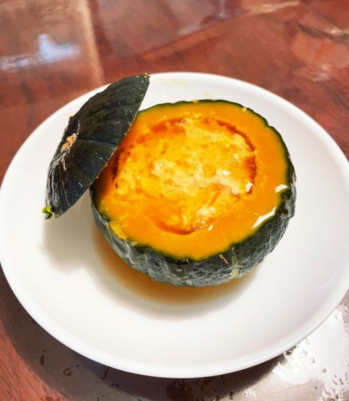 坊ちゃんカボチャの けんちん蒸し by ☆ダイゴクン☆ 【クックパッド