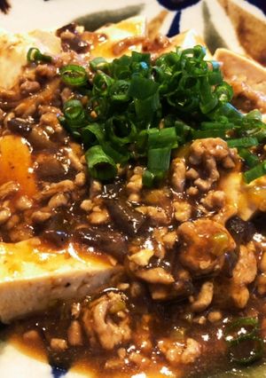 きくらげ入り麻婆豆腐-レシピのメイン写真