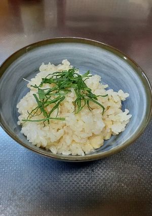 炊飯器に冷凍帆立を放り込むだけの帆立ご飯-レシピのメイン写真