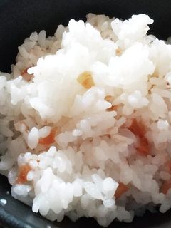 梅干しご飯(炊き込みご飯)-レシピのメイン写真