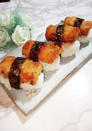 竹輪天握り☆-レシピのメイン写真