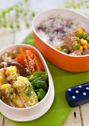 【お弁当に】ちくわのじゃがマヨ焼き-レシピのメイン写真