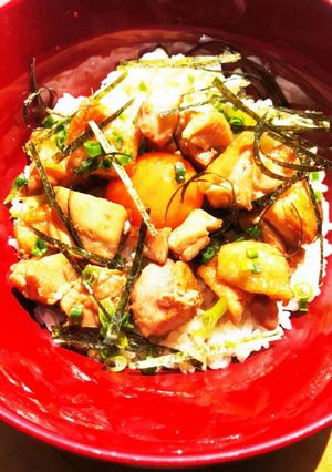 我が家の親子丼-レシピのメイン写真