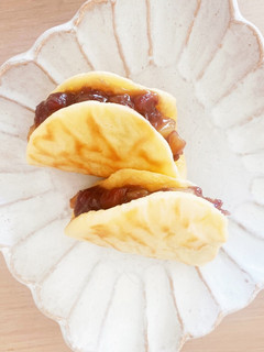 栗あずきのとら焼き-レシピのメイン写真