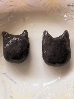 黒ネコ団子 白玉粉で-レシピのメイン写真