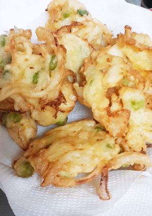 枝豆えびいかのかき揚げ-レシピのメイン写真