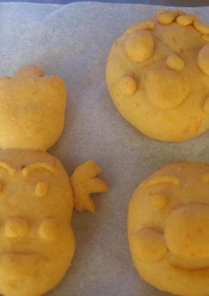 HB使用　定番！かぼちゃパン-レシピのメイン写真