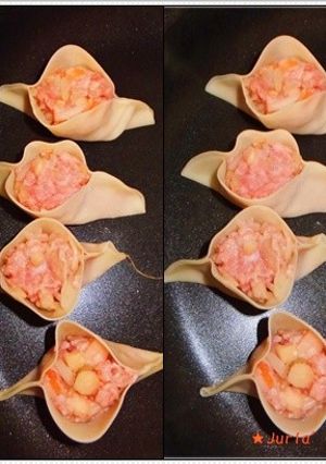 時短で作る♪半分包む焼売みたいな餃子-レシピのメイン写真