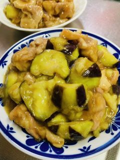 鶏肉と茄子の生姜焼き-レシピのメイン写真