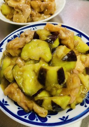 鶏肉と茄子の生姜焼き-レシピのメイン写真