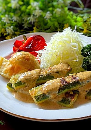 粉つけて焼くだけ！きゅうりのステーキ-レシピのメイン写真