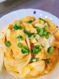 鶏胸肉の簡単卵とじ-レシピのメイン写真