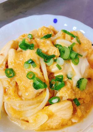 鶏胸肉の簡単卵とじ-レシピのメイン写真