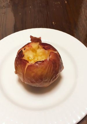 *簡単*りんご丸ごとオーブン焼き-レシピのメイン写真