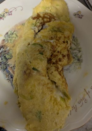 カレーキャベツチーズオムレツ🥚-レシピのメイン写真