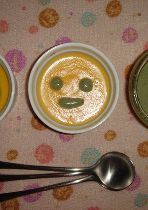 かぼちゃプリンwithはんだまソース-レシピのメイン写真