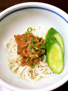 素麺アレンジ坦々麺風-レシピのメイン写真