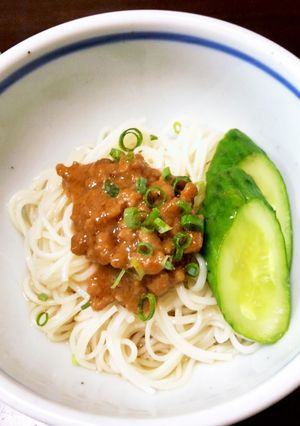 素麺アレンジ坦々麺風-レシピのメイン写真
