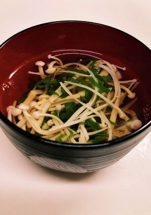 ◇超☆簡単♪えのきと青じそのおすまし◇-レシピのメイン写真