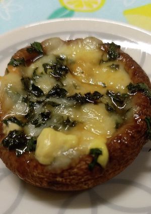 椎茸の大葉チーズ焼き♪︎-レシピのメイン写真