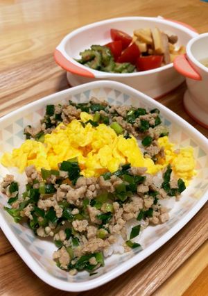 簡単！にらそぼろ［幼児食にも］-レシピのメイン写真