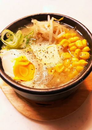 野菜たっぷり☆味噌ラーメン風味噌汁-レシピのメイン写真