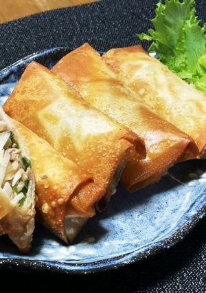 新生姜の春巻き-レシピのメイン写真
