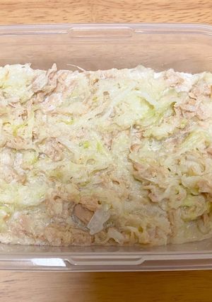 [常備菜]キャベツのツナサラダ-レシピのメイン写真