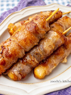 簡単おかず!肉巻きみたらし団子-レシピのメイン写真