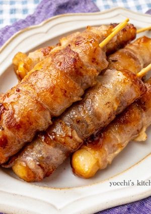 簡単おかず！肉巻きみたらし団子-レシピのメイン写真
