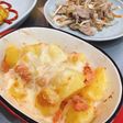 明太子ジャガイモグラタン風