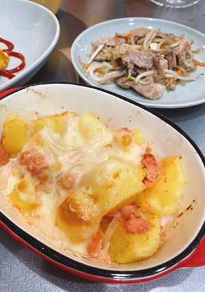 明太子ジャガイモグラタン風-レシピのメイン写真