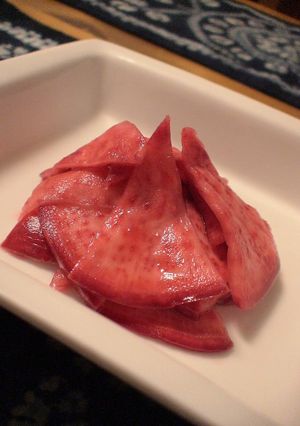 赤カブの甘酢漬け-レシピのメイン写真
